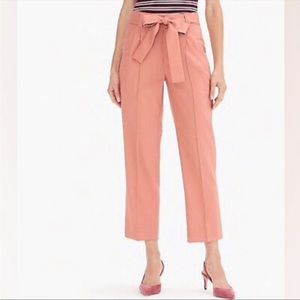 Jcrew pants size 2 blush tie waist